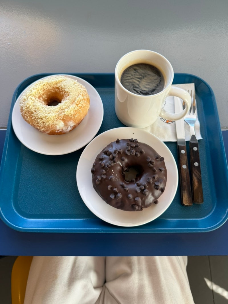 창원대학교 근처 애견동반 카페 오마이도넛,달달한 도넛 맛집 추천