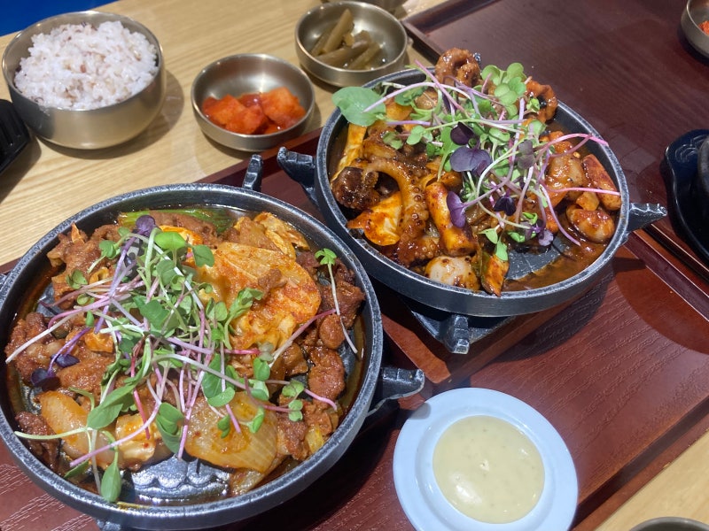 대구 반월당 맛집 카페동이 동성로본점 제육볶음 쭈꾸미볶음 된장찌개 가성비 최고 한식 밥....
