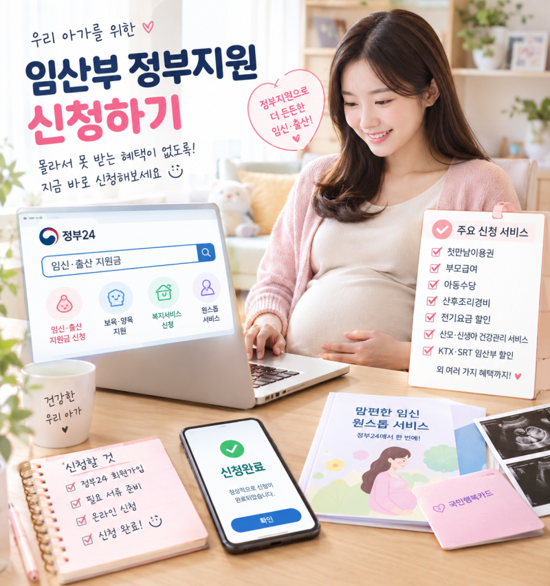 부산 둘째 임산부라면 꼭 챙기세요! 2026 임신·출산 지원금 총정리