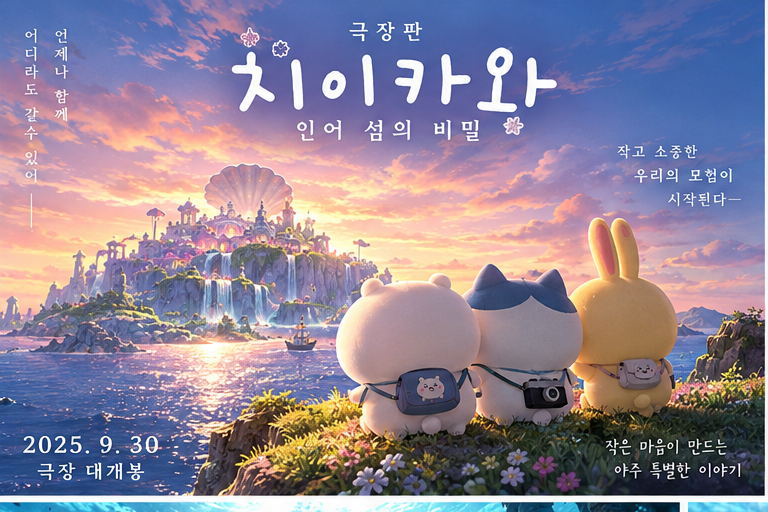치이카와 영화 얼마나 인기길래? 개봉 첫날부터 12만 명