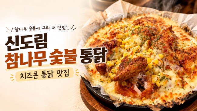 [내돈내산]신도림 참나무 숯불 통닭, 치즈 쭉 늘어나는 통닭에 야장까지