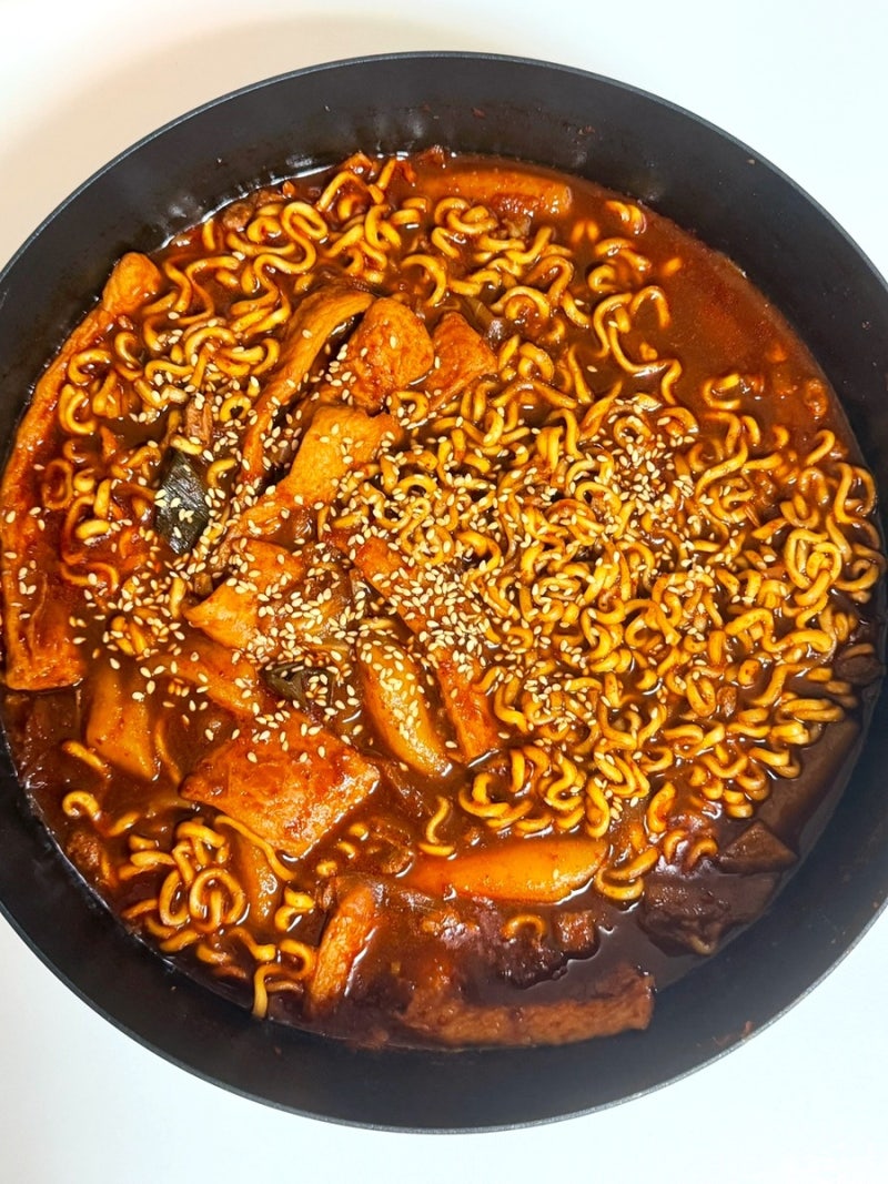 남은 엽떡 맛있게 먹는 방법｜똥손도 성공하는 초간단 레시피, 맛보장!