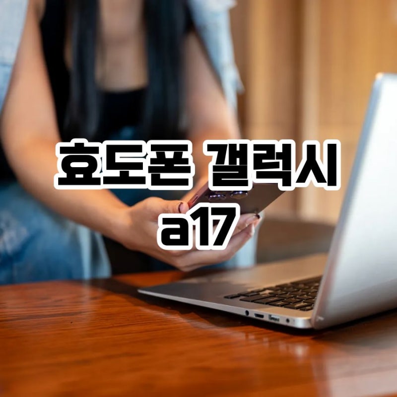 효도폰 갤럭시 a17 선택한 이유, 성지 구매 후 솔직 후기