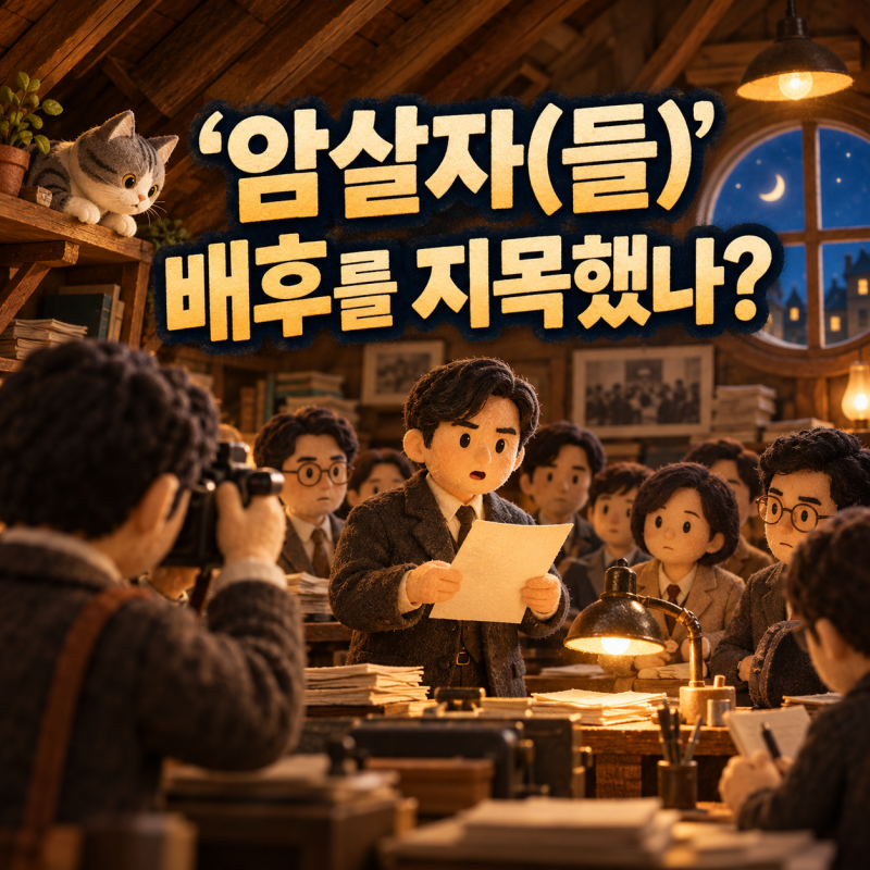‘암살자(들)’은 무엇을 의심하는 영화인가: 총탄 추적과 ‘박정희 배후설’ 논란