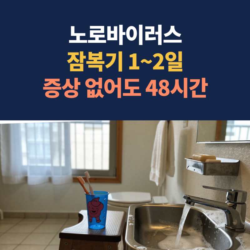 노로바이러스 증상 잠복기 1~2일, 증상 사라져도 48시간 등원 자제