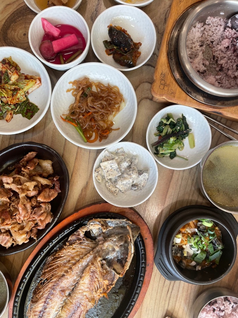 대구 팔공산 맛집 한식과 싱싱한 쌈채소 임가네 우렁쌈밥