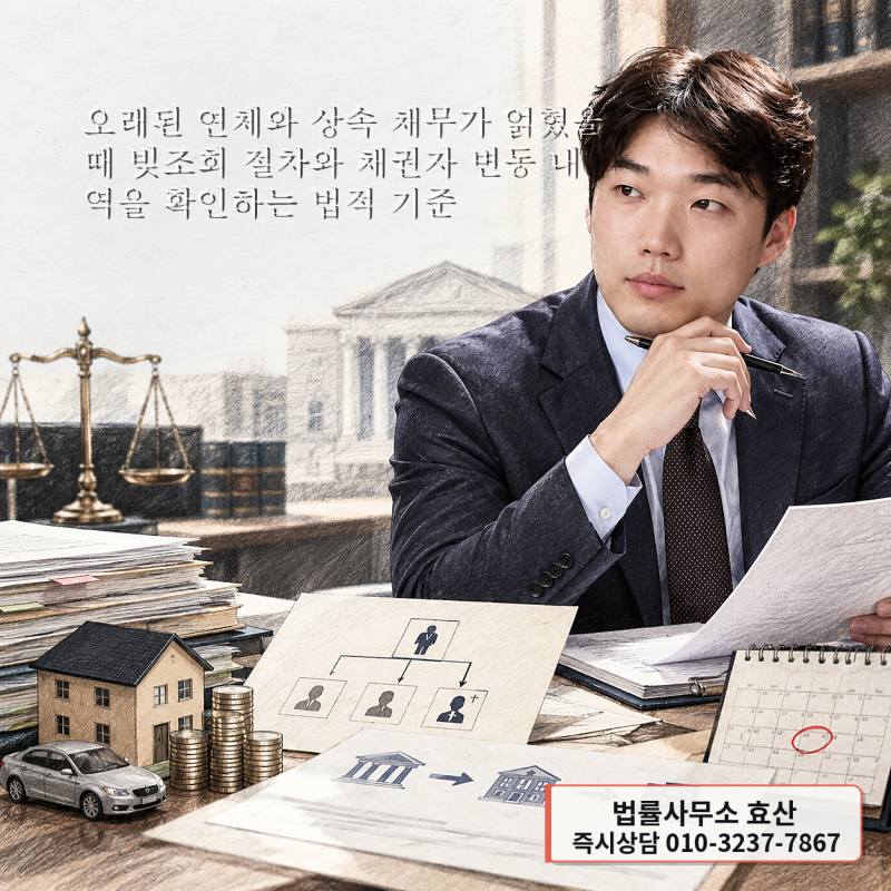 오래된 연체와 상속 채무가 얽혔을 때 빚조회 절차와 채권자 변동 내역을 확인하는 법적 기....