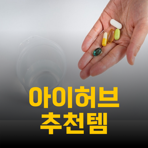 아이허브 추천템 자취생 가성비 영양제모음
