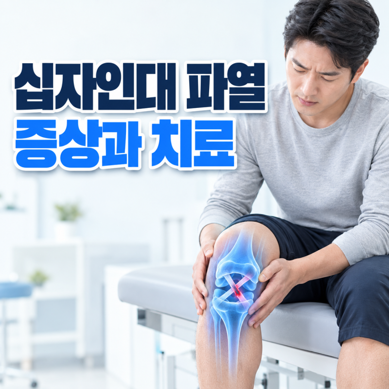 십자인대 파열 증상과 치료