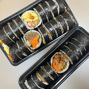 신세계백화점 강남 제주 다정이네김밥 팝업 평일 웨이팅 후기 메뉴 가격