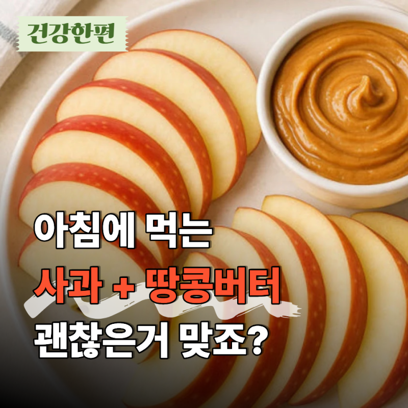 아침 사과 땅콩버터, 다이어트할 때 먹어도 될까? “매일 아침” 무심코 먹진 마세요
