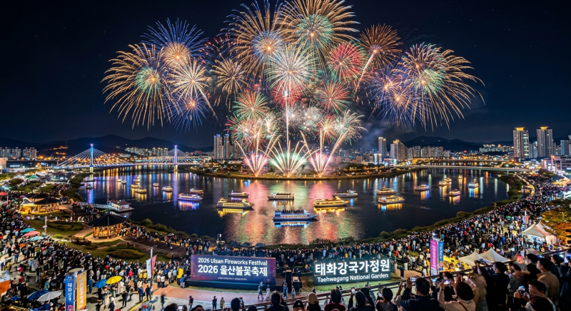 2026 울산불꽃축제 일정 총정리｜강동몽돌해변 주차·셔틀버스·가는법