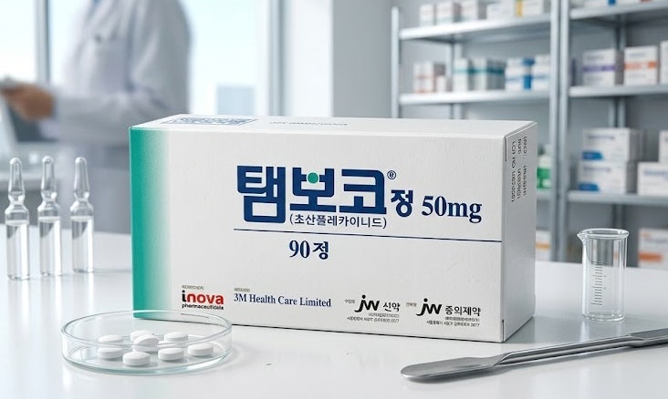 탬보코정 어지러움 대처 및 심전도 검사 이유
