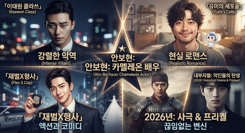 안보현 프로필 총정리｜이태원 클라쓰·유미의 세포들·재벌X형사2