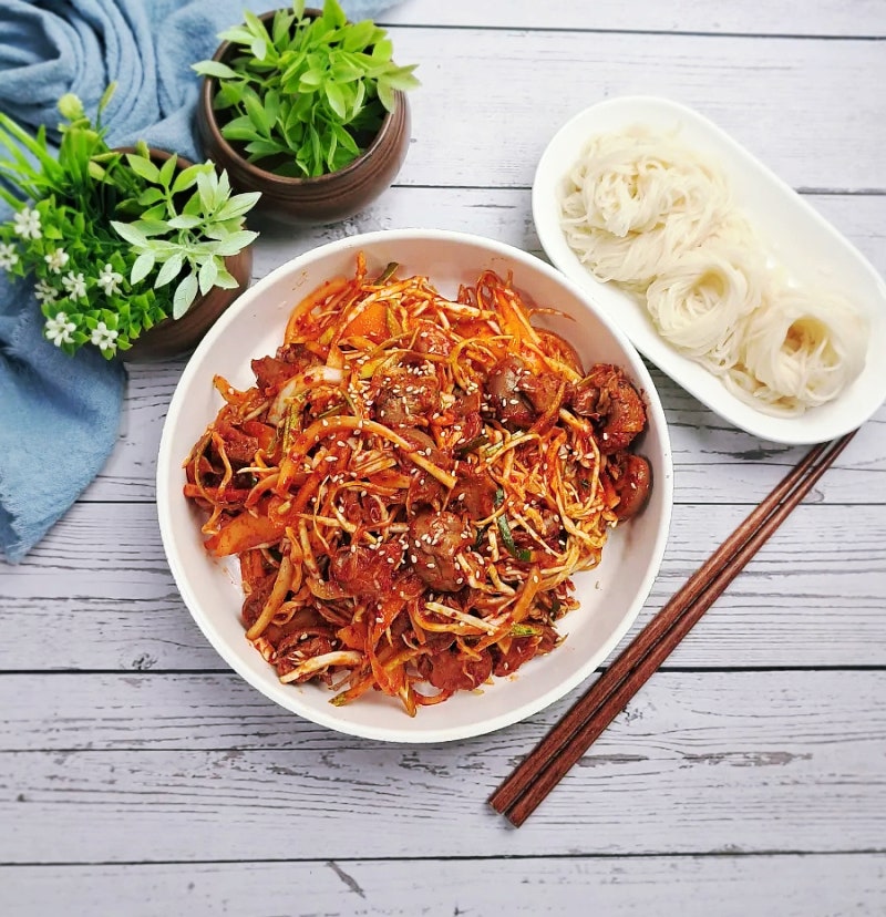 골뱅이 소면무침 골뱅이무침 레시피 양념장 만들기