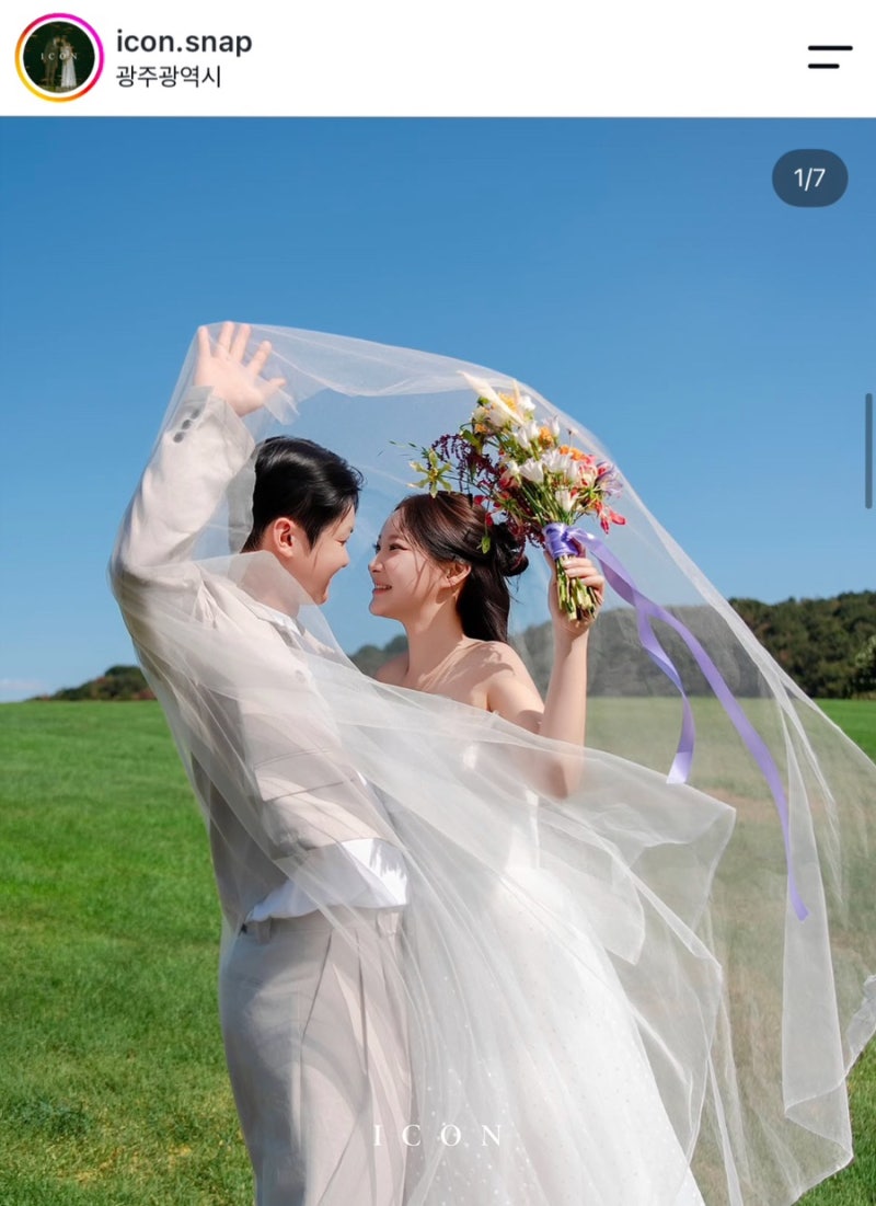 광주 야외스냅 아이콘스냅｜로미스튜디오와 비교해본 웨딩촬영