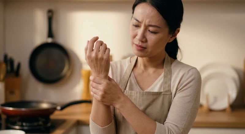 손목 찌릿한 통증 건초염 테이핑 방법 집에서 3분만에 해결하는 팁