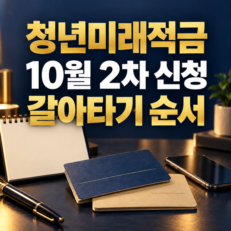 청년미래적금 갈아타기, 새 통장을 만들어도 바로 납입 못 하는 이유