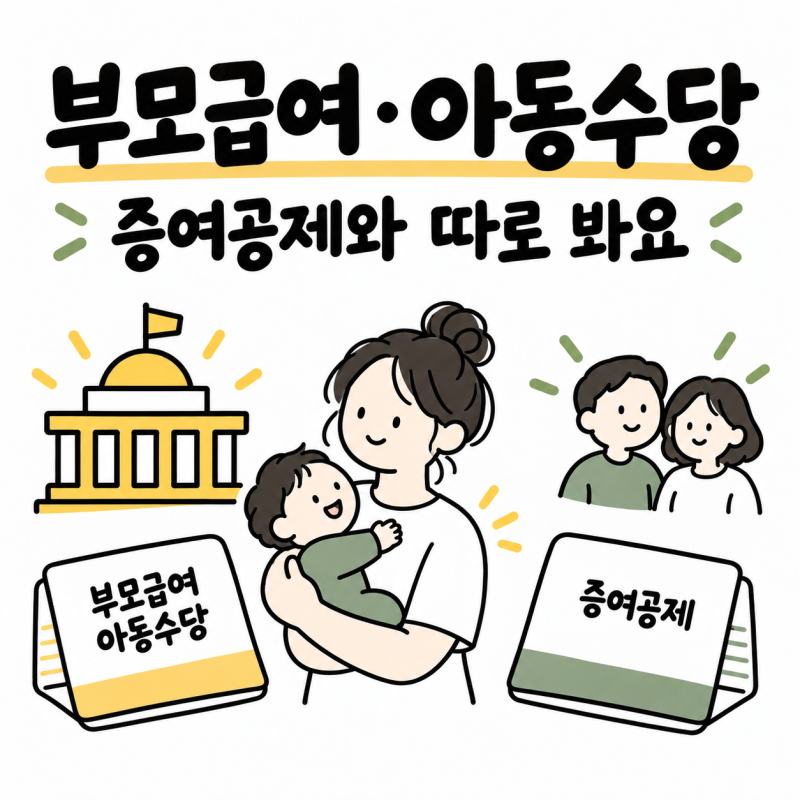 부모급여 증여한도, 아동수당도 2천만원에 포함될까요?