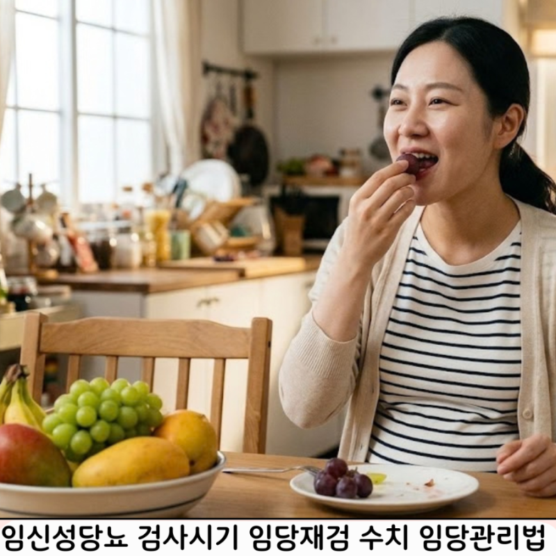 임신 27주차 임당 재검, 임당수치와 원인, 검사 시기 관리법