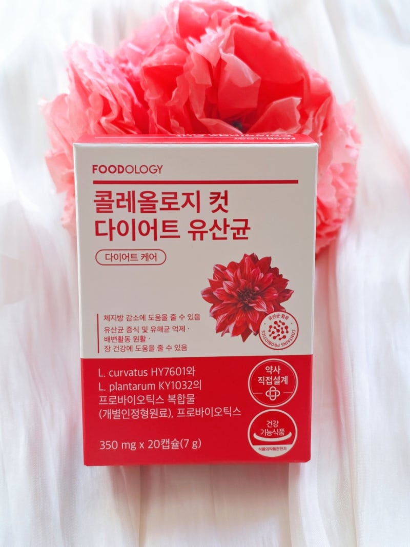 다이어트 유산균 콜레올로지컷 하루 2캡슐 장건강 체지방관리