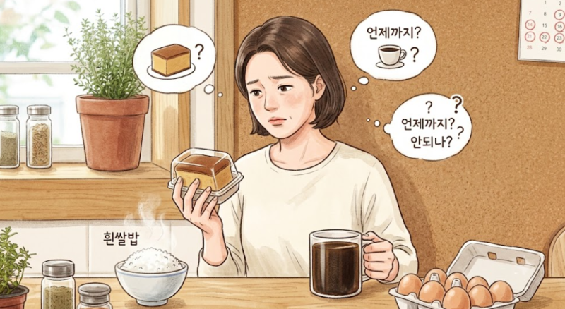 대장내시경 3일~1일 전 피할 음식 정리｜카스테라·커피·계란 가능할까? (식단 가이드)