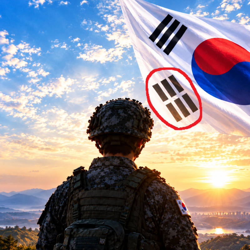 태극기 또 틀렸다…민주당 국군의날 배너 논란, 과거 거꾸로 배지까지 재조명