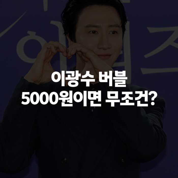 이광수 버블 가격·하는법 직접 확인해보니, 좌우반전 배경화면이 진짜 킥이었다