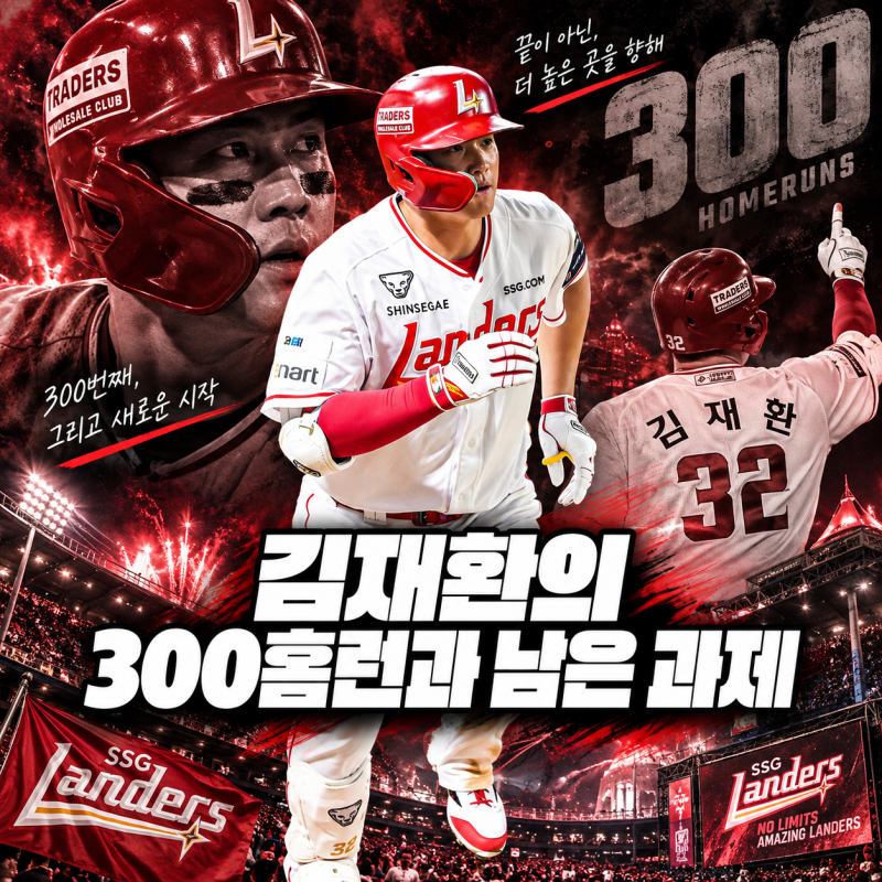 “300번째 홈런은 SSG에서” 김재환, 두산을 떠난 뒤 달라진 평가는