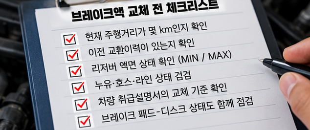 브레이크 오일 교체주기 몇 년마다? 5만km를 그냥 넘기면 안 되는 이유