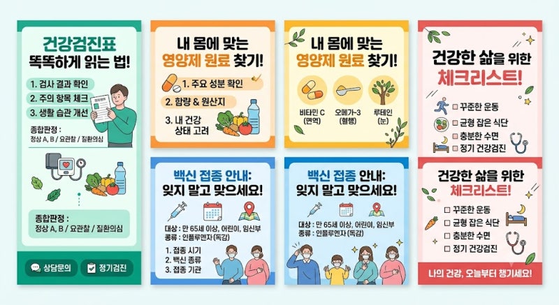 60대 부모님 건강검진 비용부터 대상포진·폐렴구균 무료접종, 골다공증 주사 실비까지 부모....