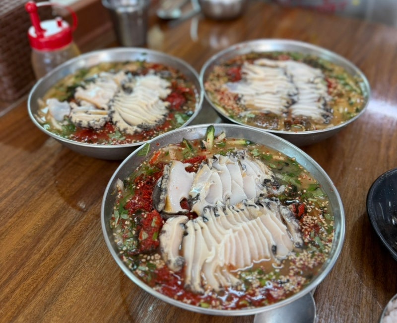 제주도)서귀포 물회 맛집ㅣ공천포식당