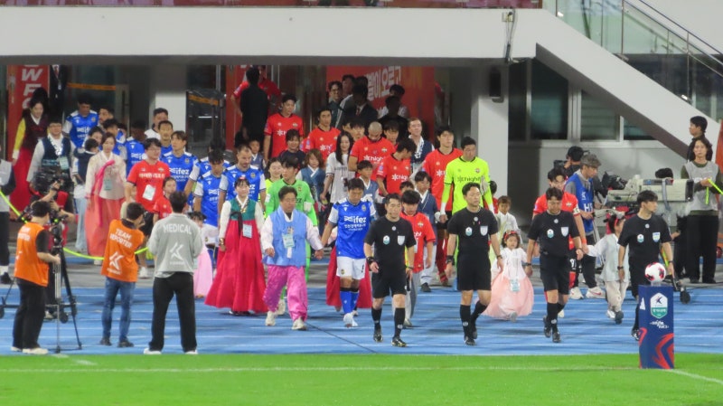 [K리그]강원FCvs인천utd..지지 않았다.