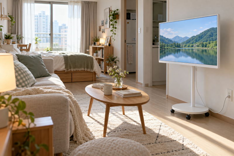 이동식 TV 추천 와이드무빙뷰 V3 32인치 장단점과 구매 전 체크사항