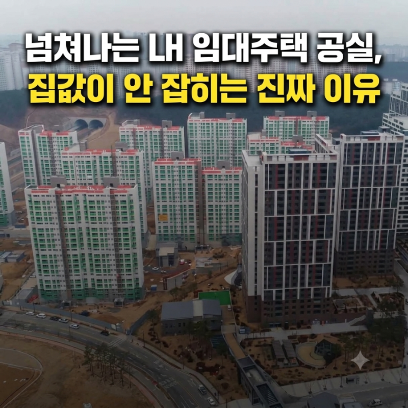 넘쳐나는 LH 임대주택 공실, 집값이 안 잡히는 진짜 이유
