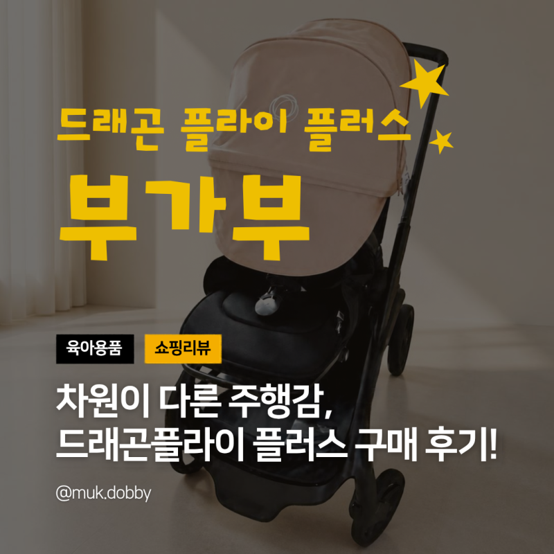 부가부 드래곤플라이 플러스절충형 유모차 내돈내산 구매후기 (매장, 부가부 베이비페어,장....