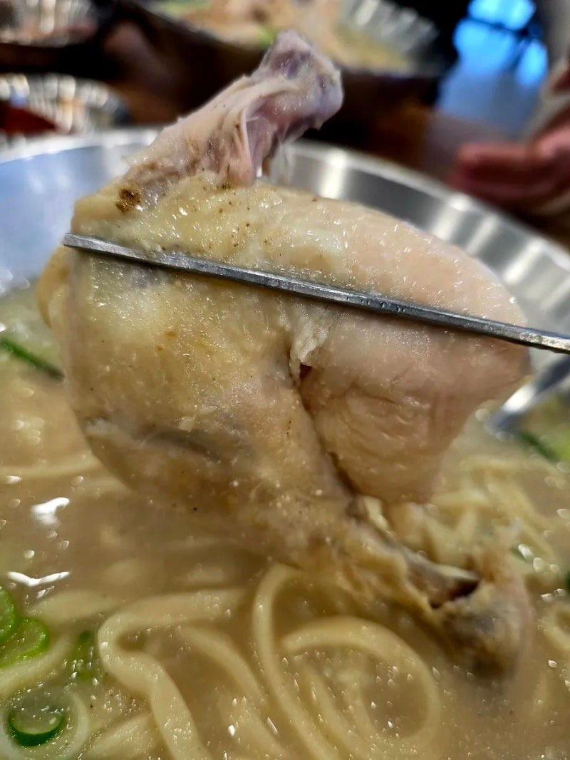 인천 송도동 칼국수 '언양닭칼국수 인천송도점' 인천 송도 맛집 밥집의 진한 닭 육수에 야들....