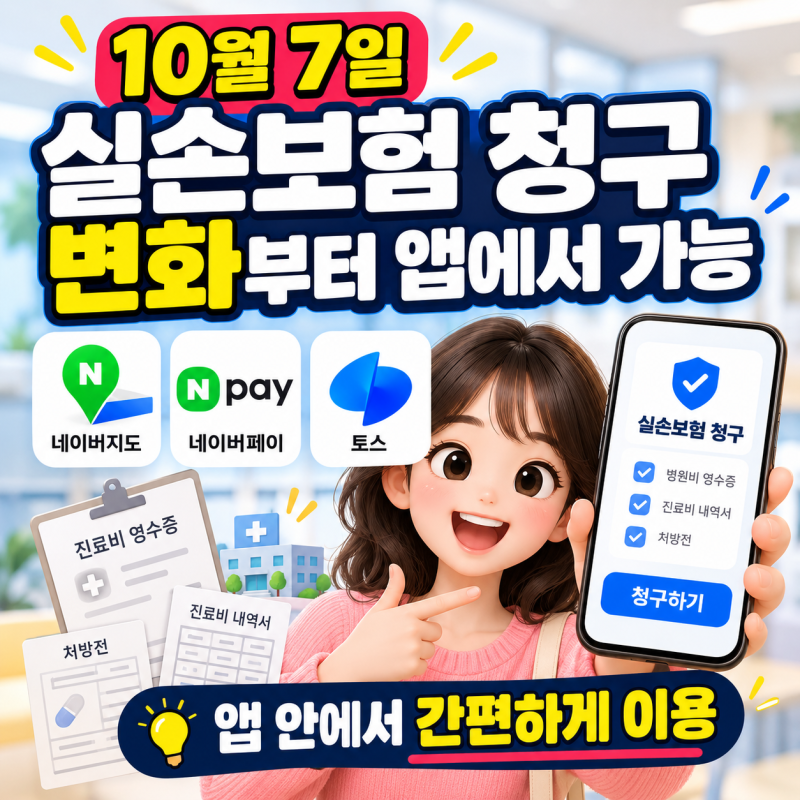 실손보험 청구 이제 앱에서 끝낸다 네이버 토스 이용 방법 정리