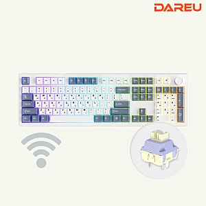 타건감 미쳤다! 다얼유 EK106PRO 저소음 마쉬멜로축 키보드 3개월 후기