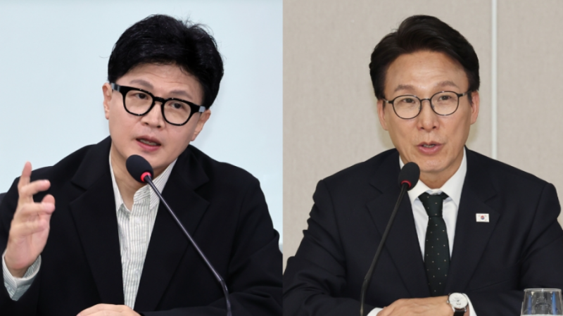 [여론조사] 차기 대통령 적합도…한동훈‧김민석 접전. ※ 국민의힘‧무당층 한동훈 지지율 ....