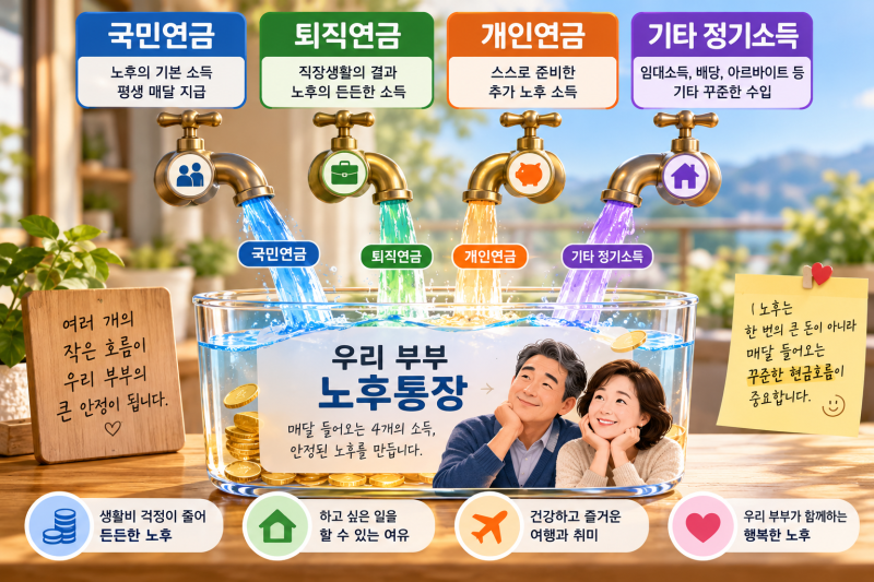 50대 연금 준비, 얼마가 있어야 할까요?｜목돈보다 먼저 계산할 ‘은퇴 후 월급’