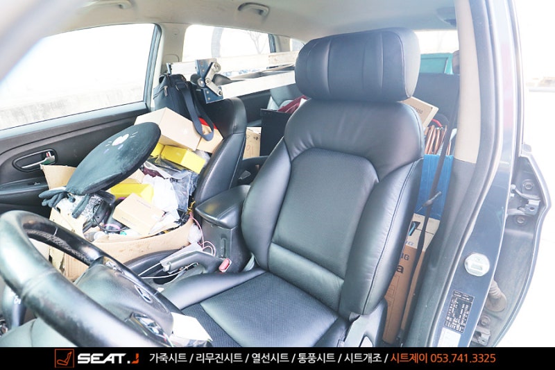 대구 올뉴카렌스 자동차시트 교체, 리무진시트 폭신하고 편안하게 바꾸기!