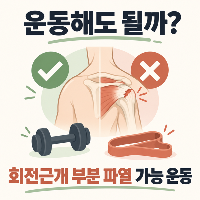 어깨 회전근개 부분 파열인데 운동해도 될까? 김우민 사례로 보는 판단 기준 이렇게 판단하....