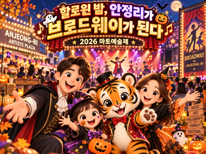 할로윈 밤, 안정리가 브로드웨이가 된다｜2026 마토예술제 손준호·리사·뮤지컬 체험