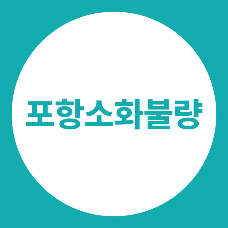 포항 소화불량과 위하수, 조금만 먹어도 배가 부르고 더부룩하면 같은 문제일까?