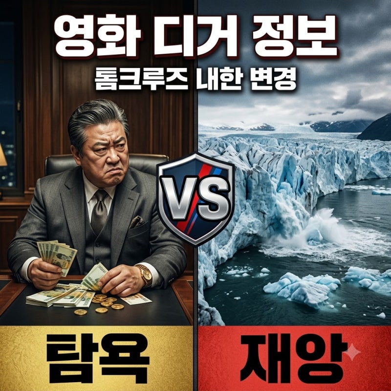 디거 정보 톰 크루즈 내한 일정 변경 및 줄거리 관람 포인트 총정리