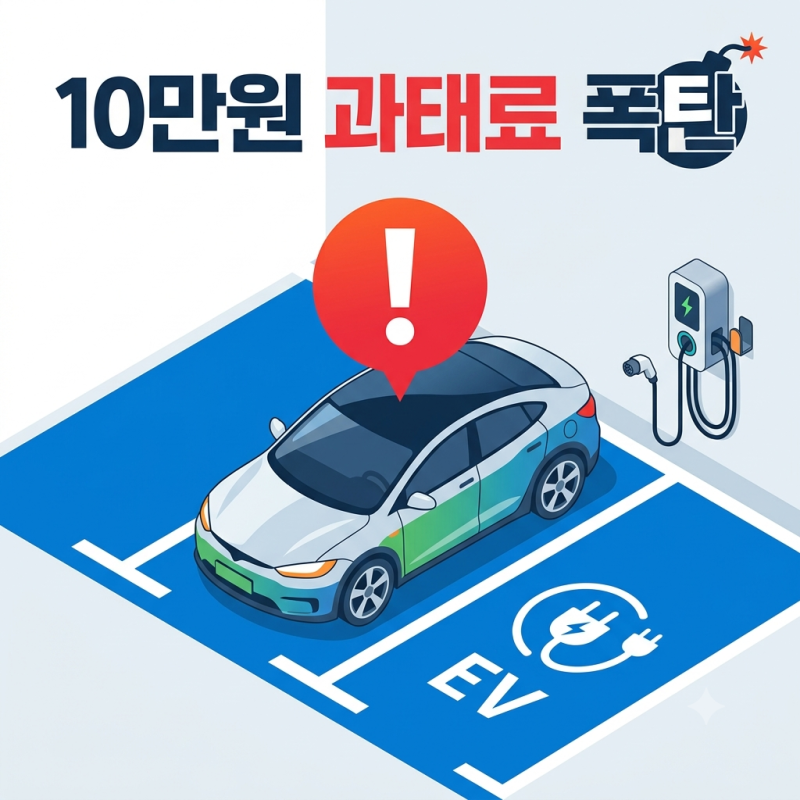 [10만원 과태료 폭탄 주의] 전기차도 예외 없다! 2026년 전기자동차 주차 과태료 개정안 총정리