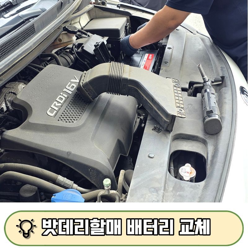 내돈내산 올뉴카니발 배터리 밧데리할매에서 교체 비용 후기