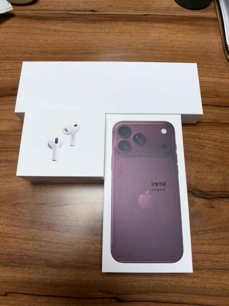 에어팟 프로 3(AirPods Pro 3),아이폰 18 프로 맥스(iphone 18 Pro Max) 내돈내산
