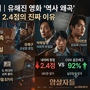 암살자들 논란 총정리｜유해진 영화 '역사 왜곡' 논란, 쟁점 5가지와 평점 2.4점의 진짜 이유